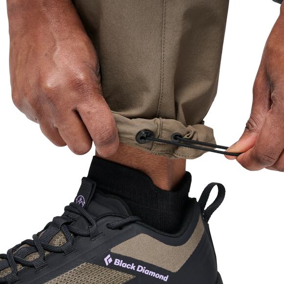 Black Diamond Alpine Hybrid Pants Walnut Anthracite Technical Womens Sz 6 NEW WT - Picture 4 of 9